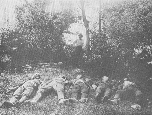 Убитите български офицери 1913 година